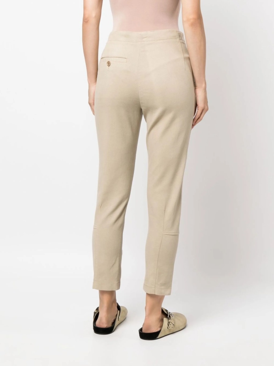 Pantaloni slim fit Aspesi neutri - Img 4