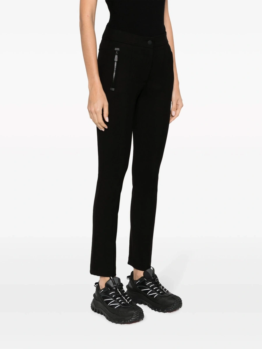 Pantaloni slim fit Moncler Grenoble negri - Img 3