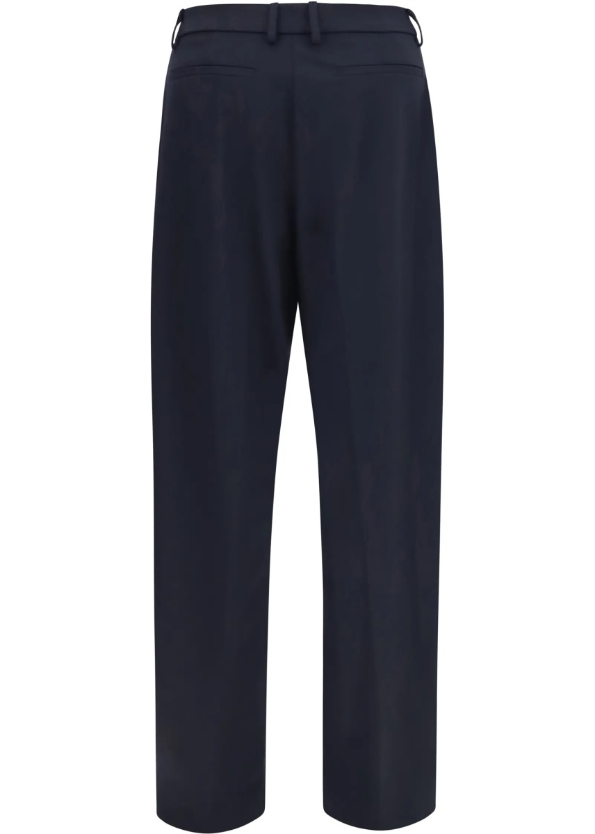 Pantaloni Straight-leg wool-blend Pants - Img 2