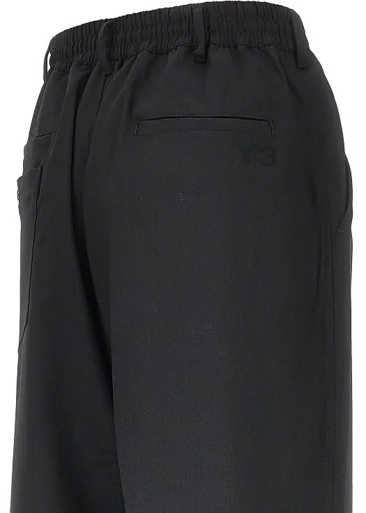 Pantaloni Straight leg wool-blend pants - Img 4