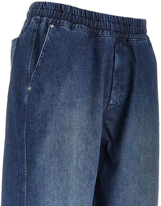 Pantaloni Stretch denim loose fit pants - Img 2