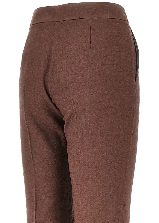 Pantaloni Stretch viscose-blend flared pants - Img 4