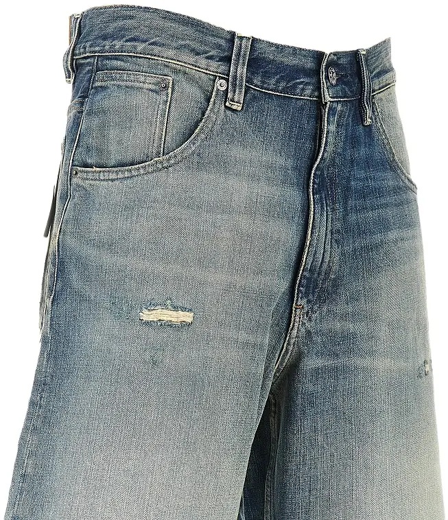 Pantaloni Super Wide denim bermuda shorts - Img 2