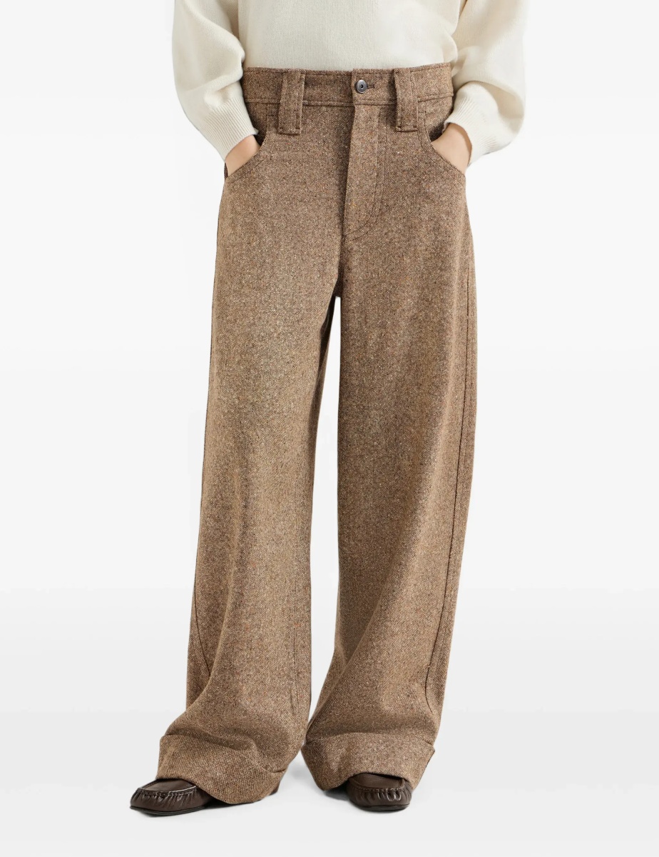 Pantaloni Tailored wool-blend Pants - Img 5
