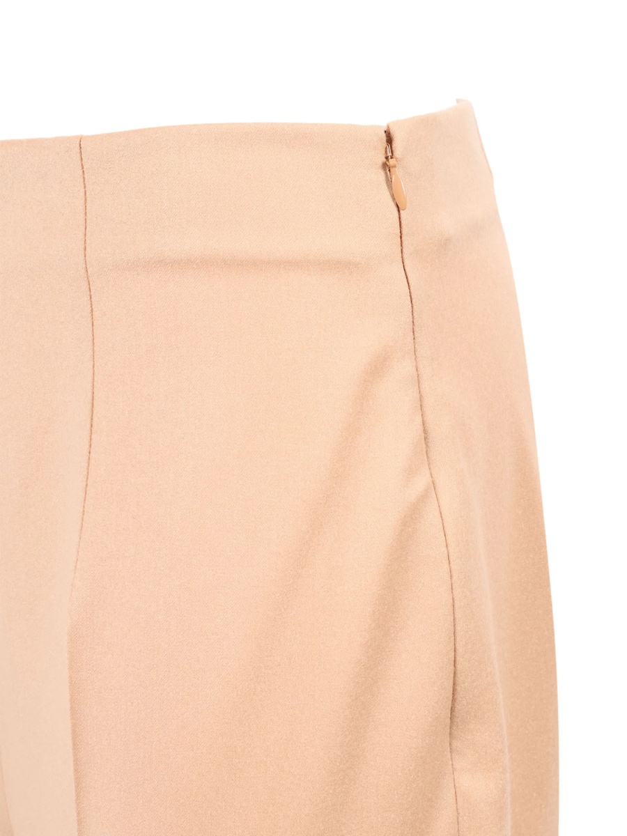 Pantaloni talie inalta Alberta Ferretti neutri - Img 3