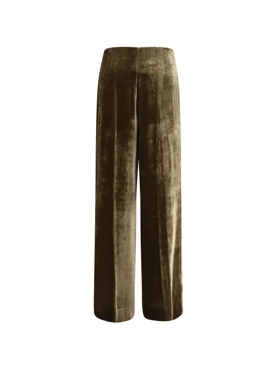 Pantaloni talie inalta P.A.R.O.S.H. verzi - Img 2