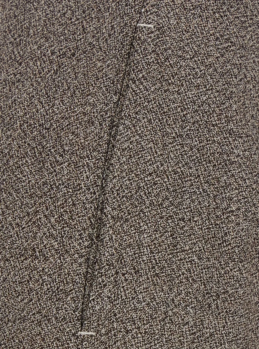 Pantaloni TELA gri din lana 'Martini' - Img 3