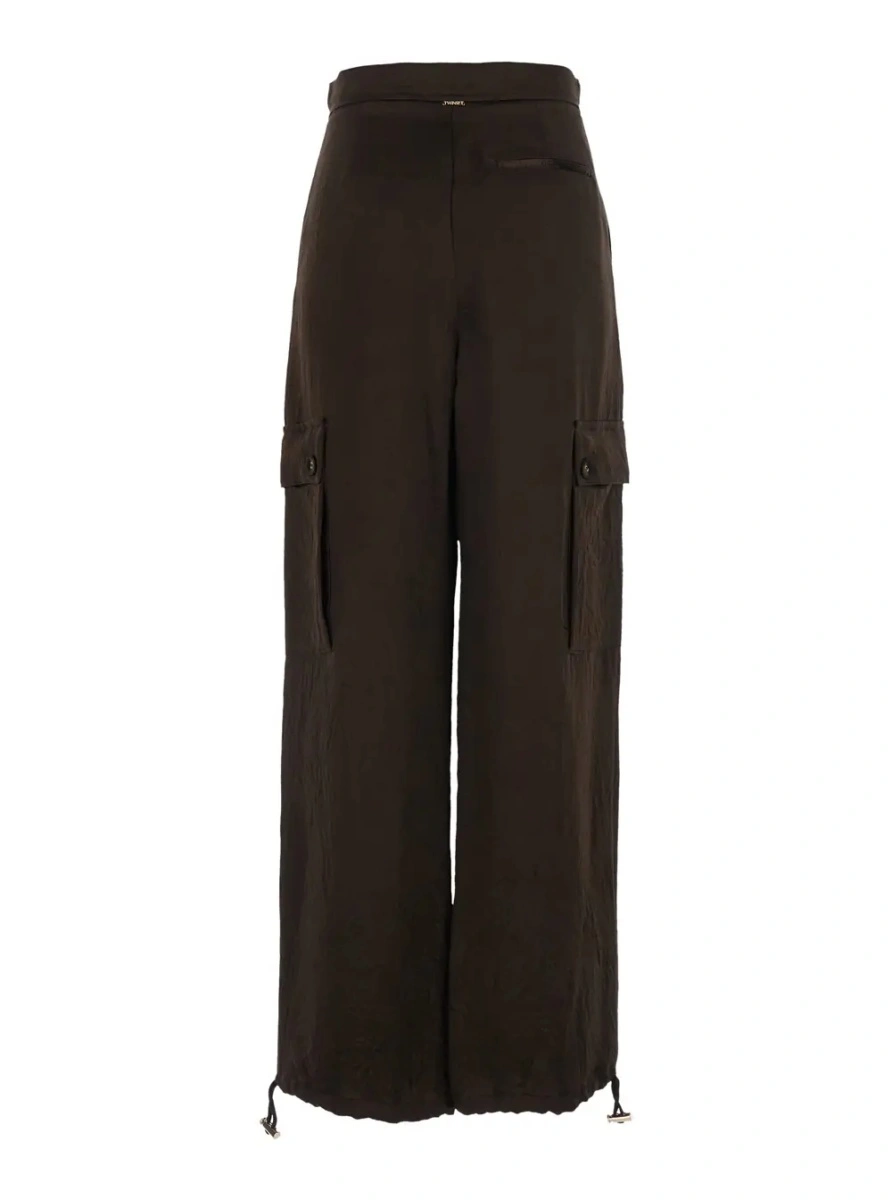 Pantaloni TWINSET maro - Img 2