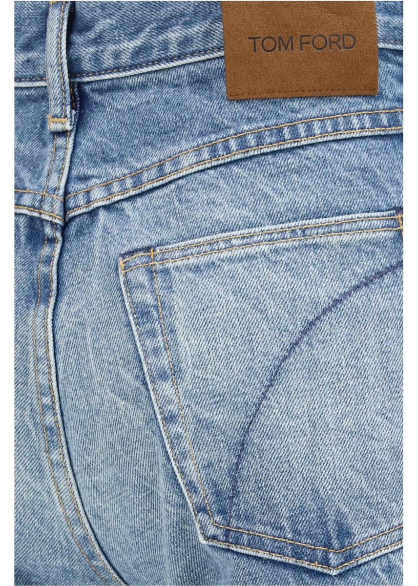 Pantaloni Washed denim cigarette Jeans - Img 3