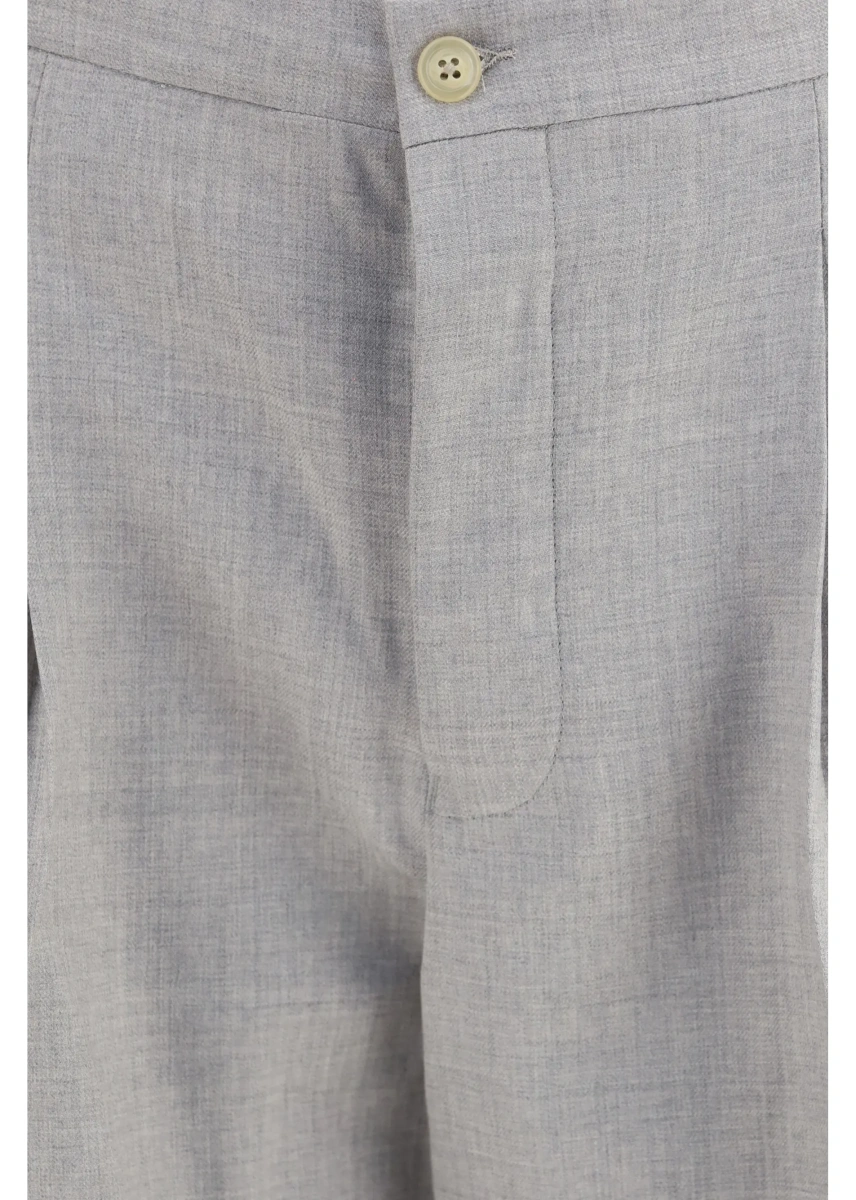 Pantaloni Wide-leg wool Pants - Img 3