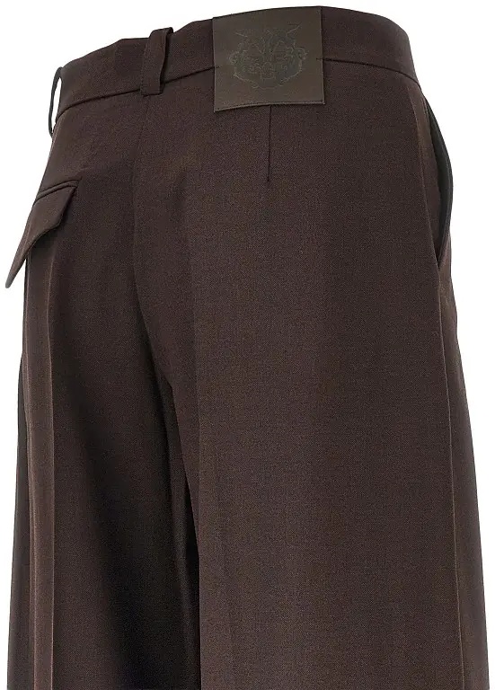 Pantaloni Wool-blend Barrel Leg pants - Img 4