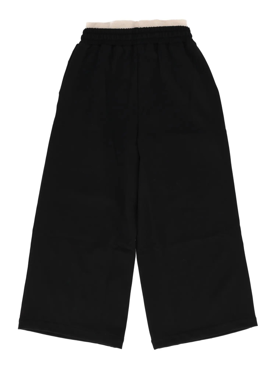 Pantaloni WOOL GABARDINE PANTS GIRL NERO/BLACK - Img 2