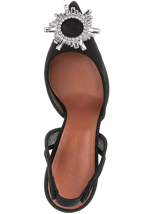 Pantofi 'Begum Sling' mesh slingback pumps - Img 4