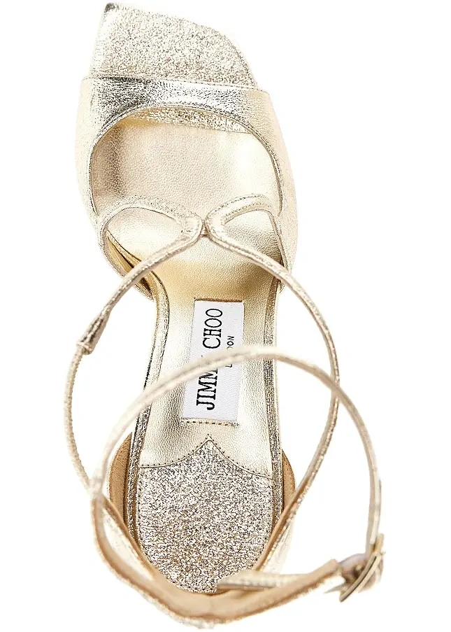 Pantofi cu toc Jimmy Choo galbeni - Img 4