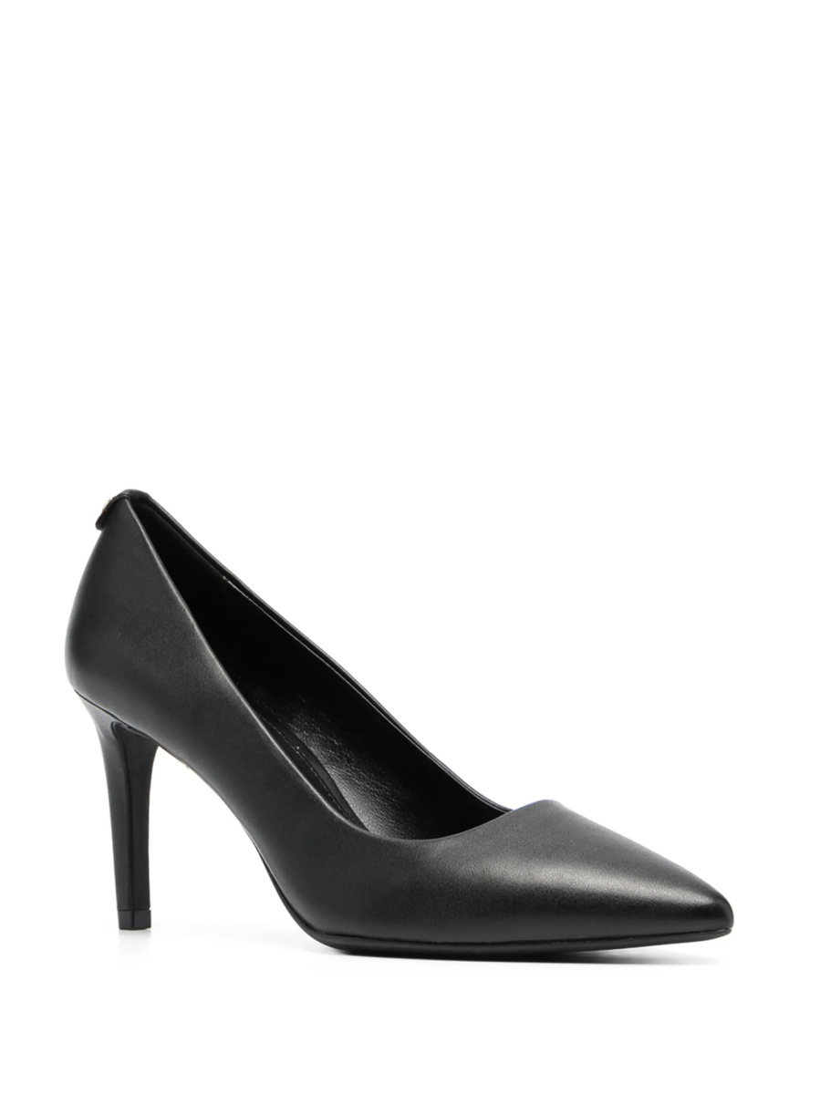 Pantofi cu toc Michael Kors negri din piele - Img 2