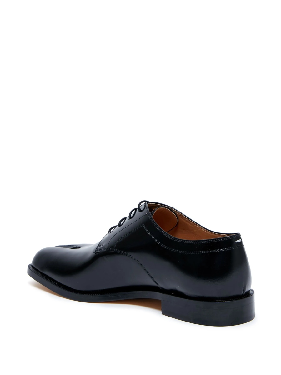 Pantofi Derby Maison Margiela tabi negri din piele - Img 5