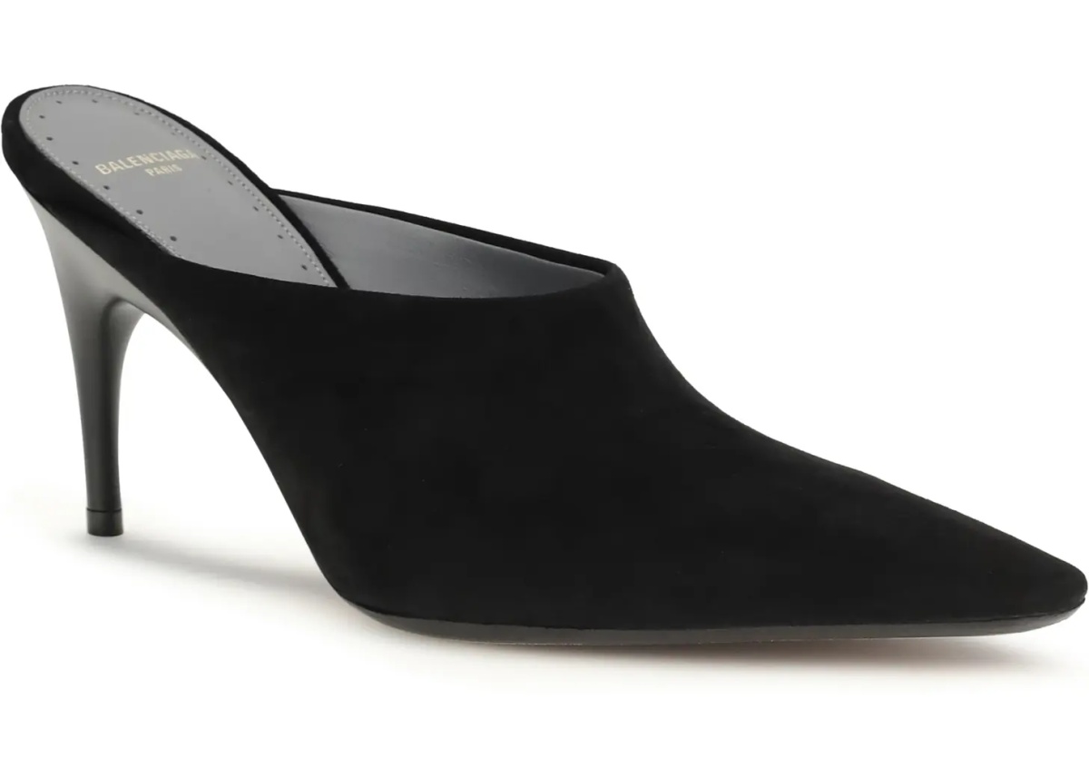 Pantofi Duchesse suede Mule - Img 2