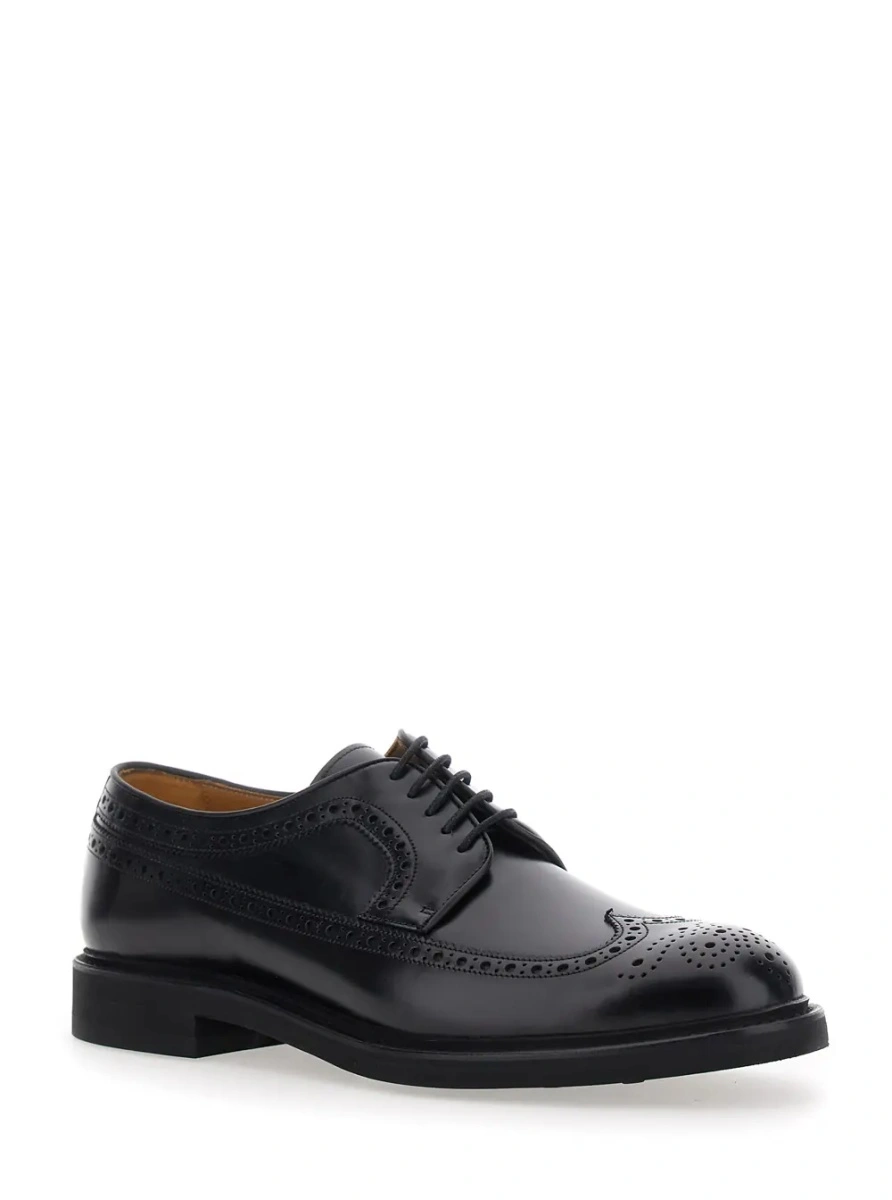 Pantofi eleganti BERWICK negri din piele - Img 2