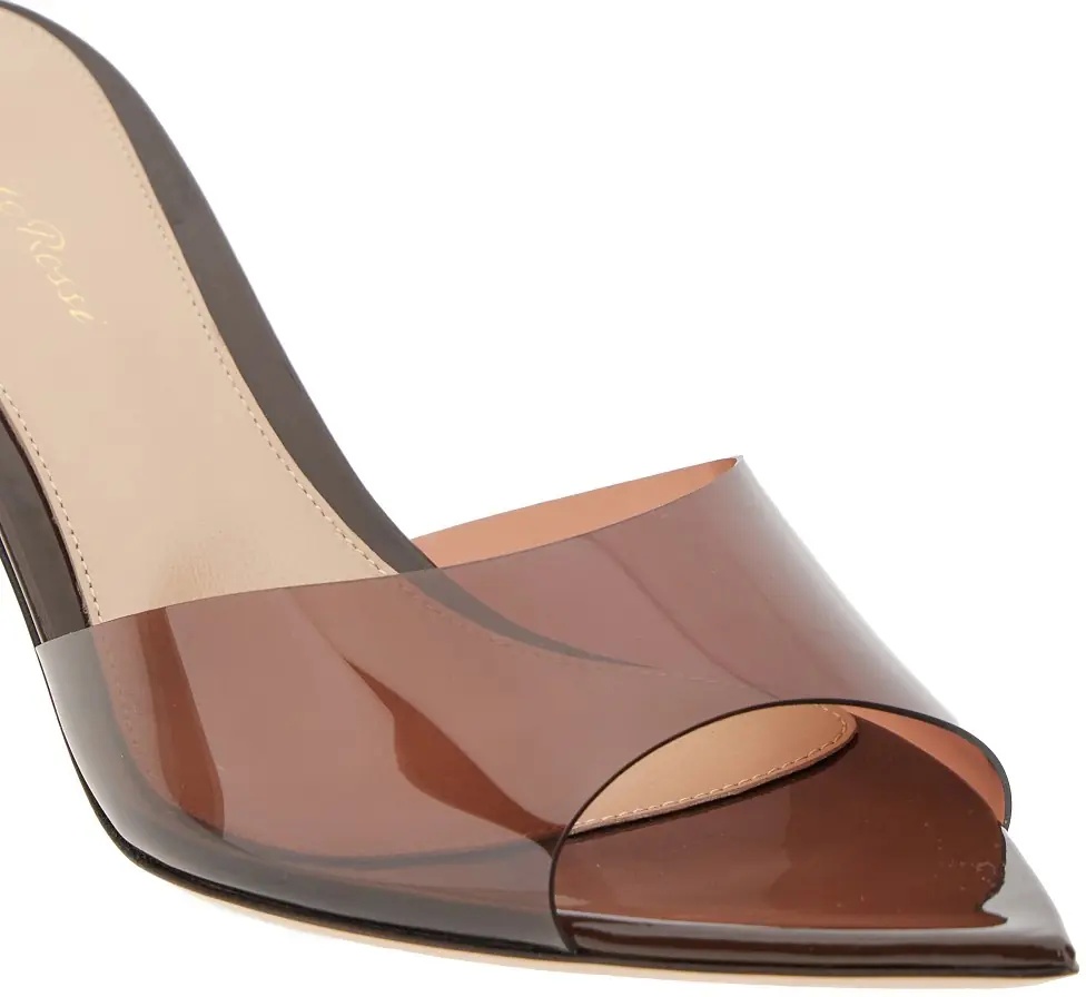 Pantofi 'Elle' PVC mules - Img 2