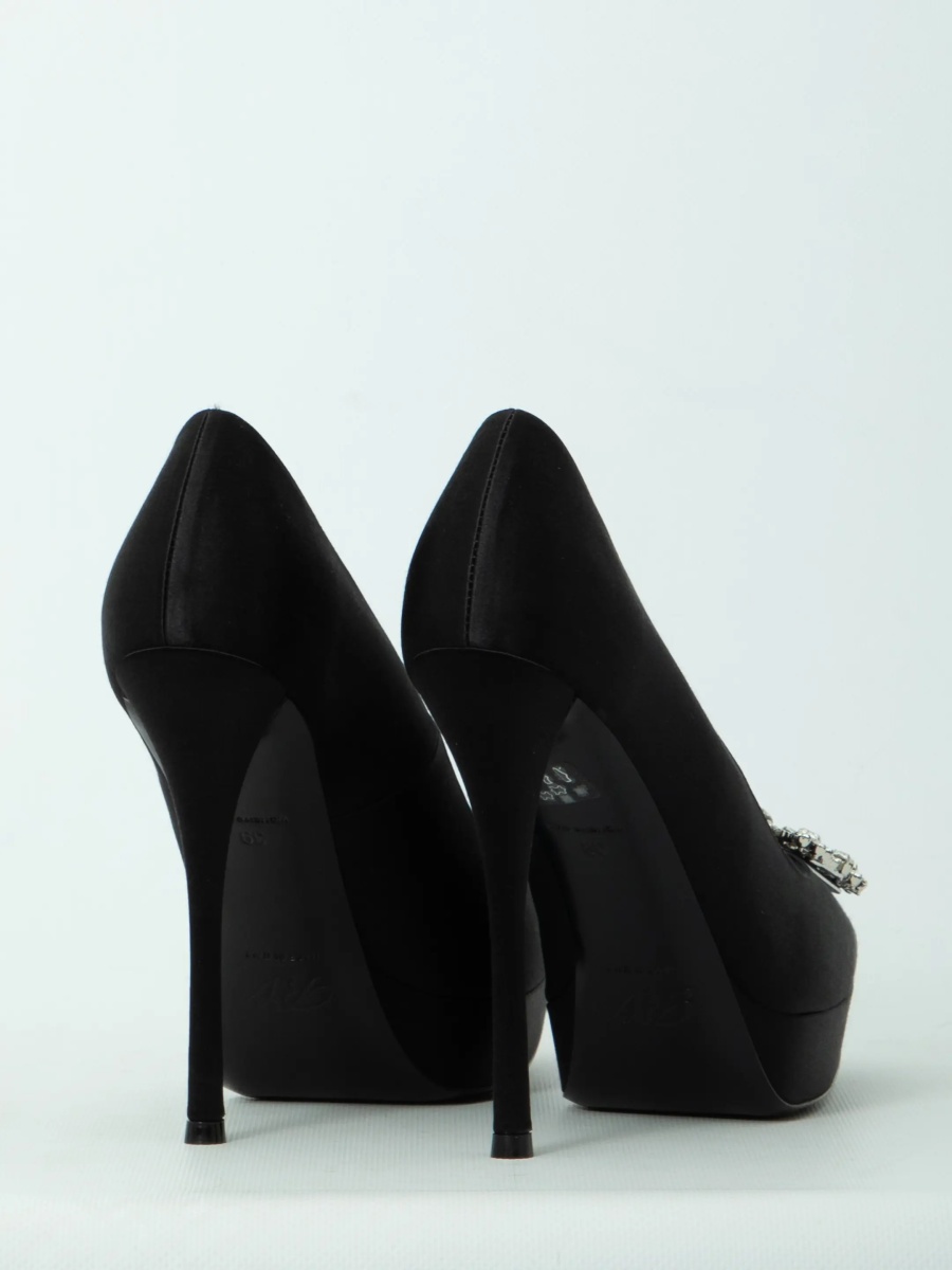 Pantofi Flower Strass 120 Pumps - Img 3