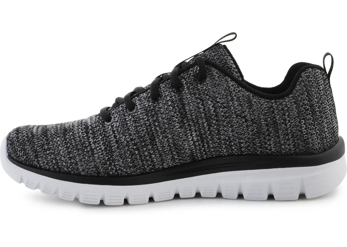 Pantofi Graceful Twisted Fortune Black/White - Img 4