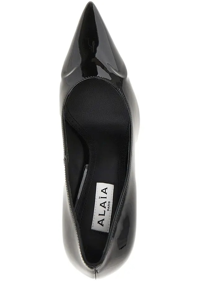 Pantofi 'Le Cœur 3D' patent leather pumps - Img 4