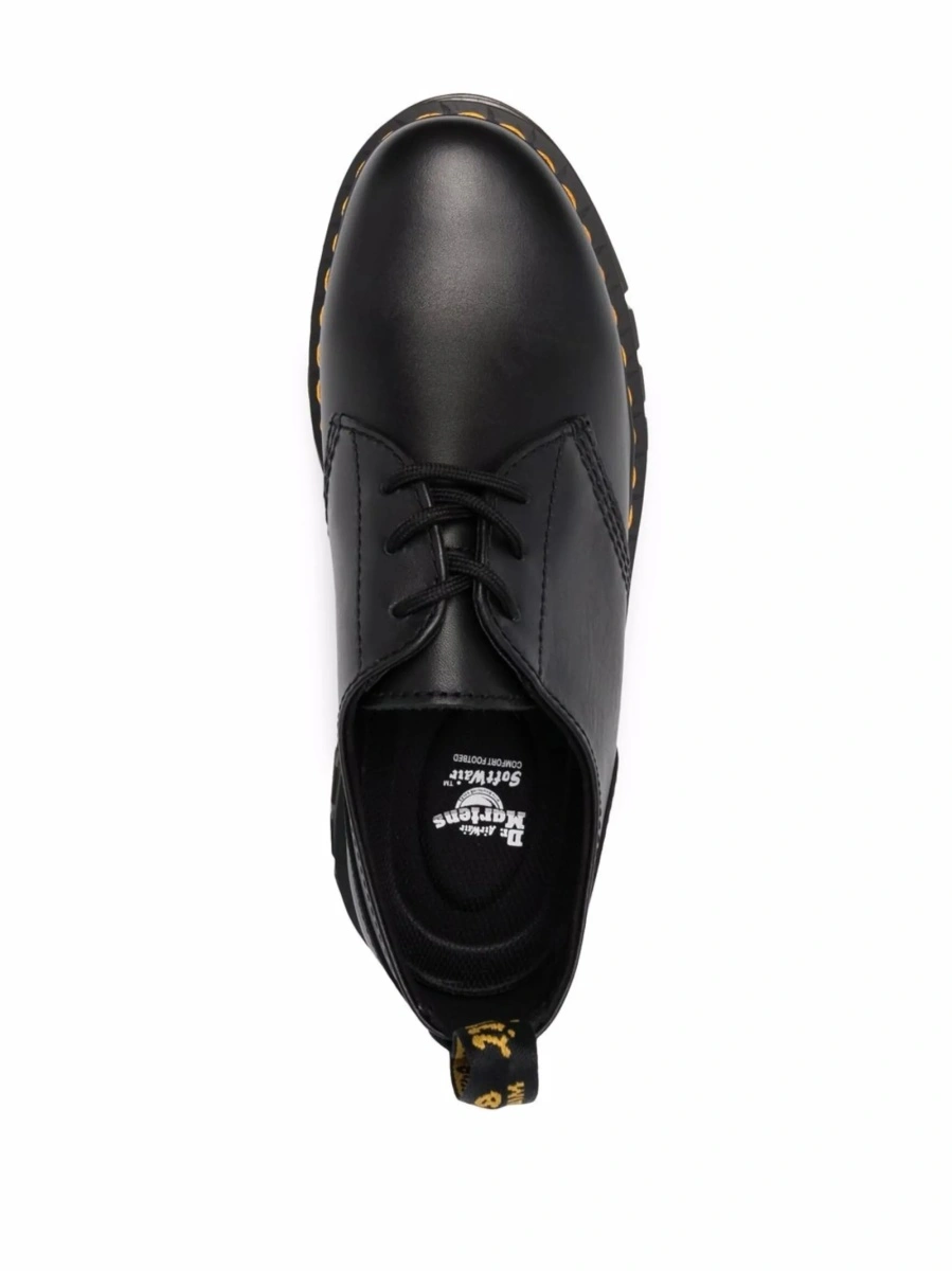 Pantofi Oxford Dr. Martens negri din piele - Img 4