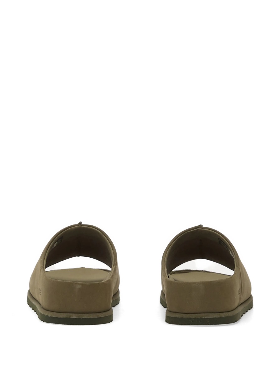 Pantofi slip-on UGG verzi din piele intoarsa - Img 3