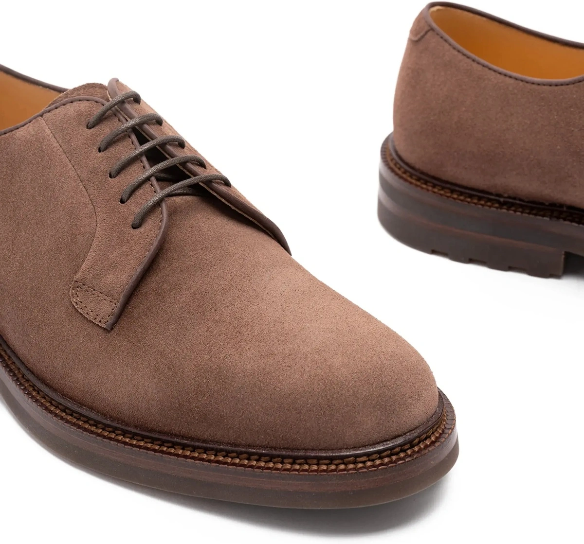 Pantofi Suede Lace-Up Shoes - Img 8