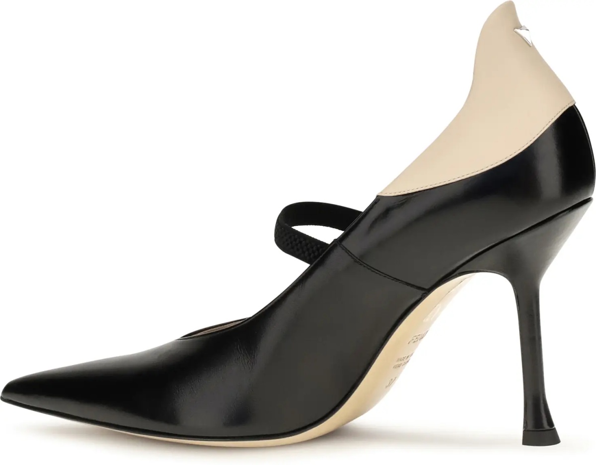 Pantofi Two-tone calfskin Pumps - Img 3