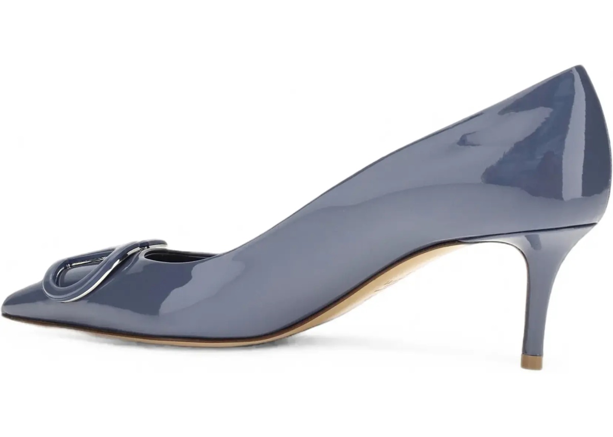 Pantofi VLogo Signature patent leather Pumps - Img 6
