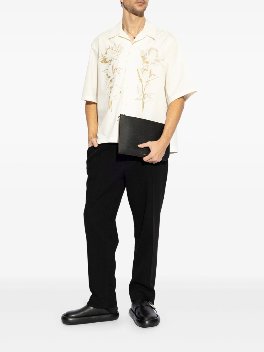Papuci Alexander McQueen negri din bos taurus - Img 5