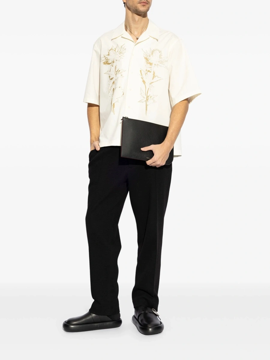 Papuci Alexander McQueen negri din bos taurus - Img 5