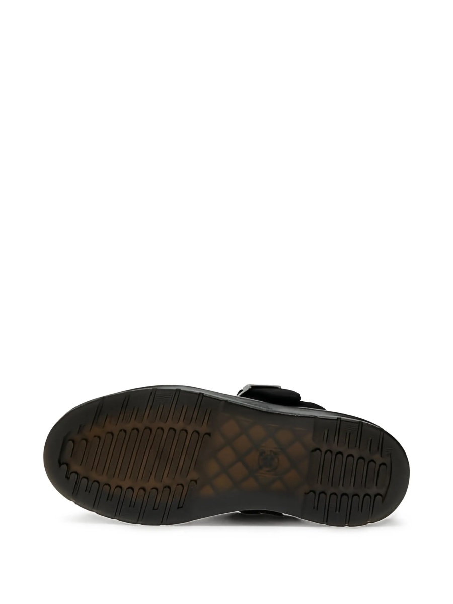 Papuci Dr. Martens negri din piele intoarsa - Img 5