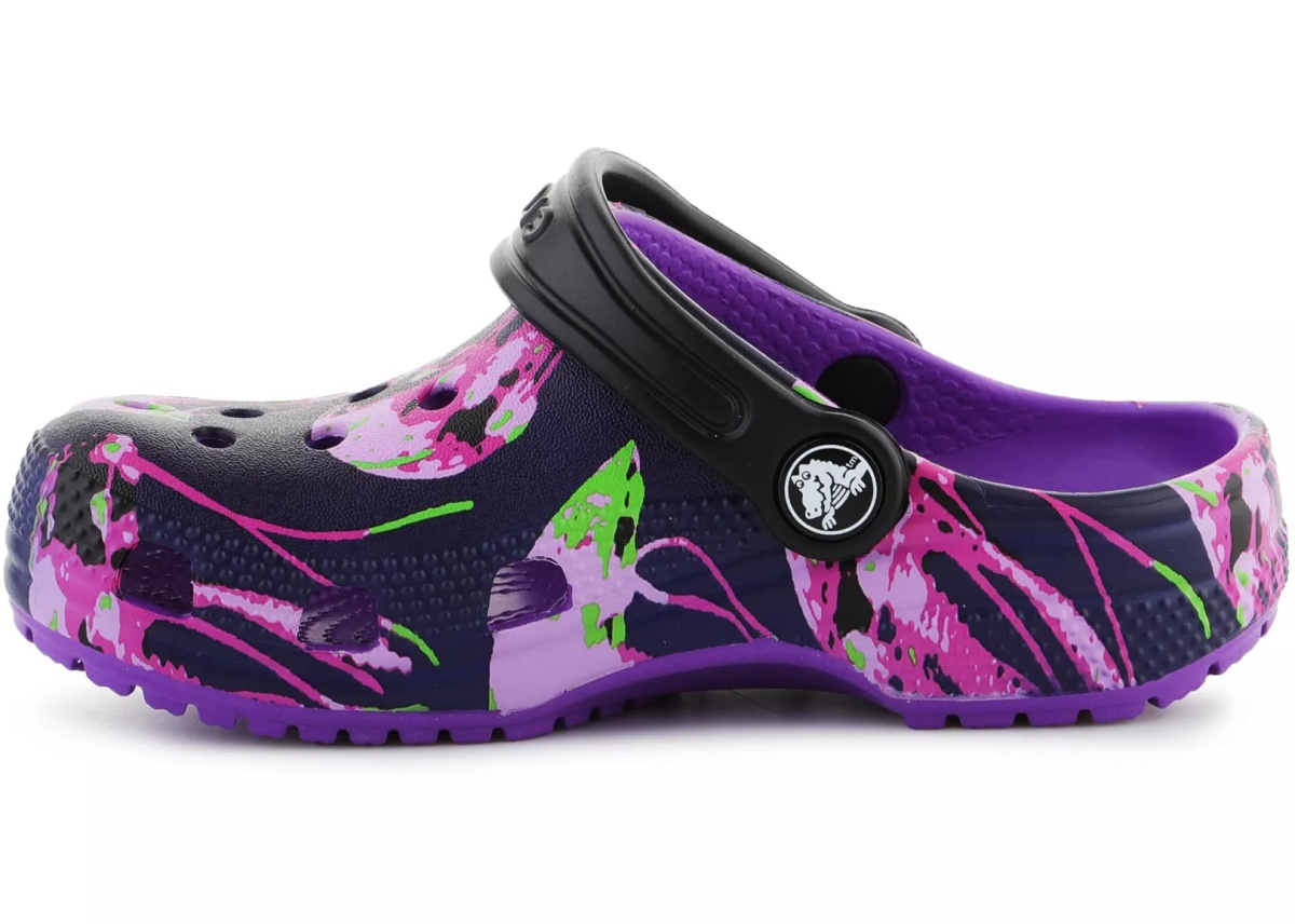 Papuci Flip - flops CLASSIC META SCAPE CLOG K NEON PURPLE / MULTI 208457 - 573 - Img 4