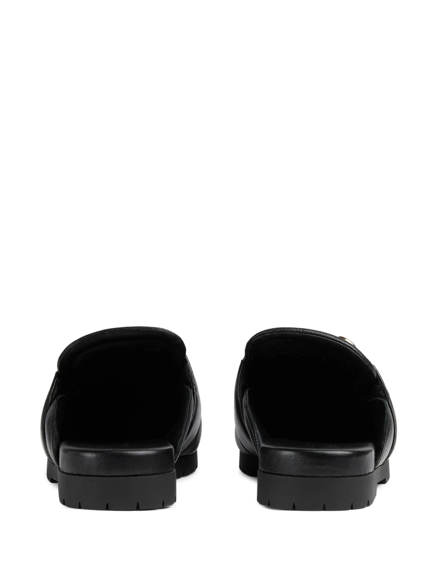Papuci Gucci Horsebit negri din piele - Img 5
