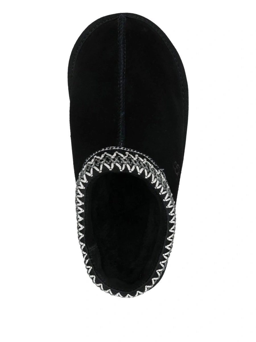 Papuci UGG negri din piele intoarsa - Img 3