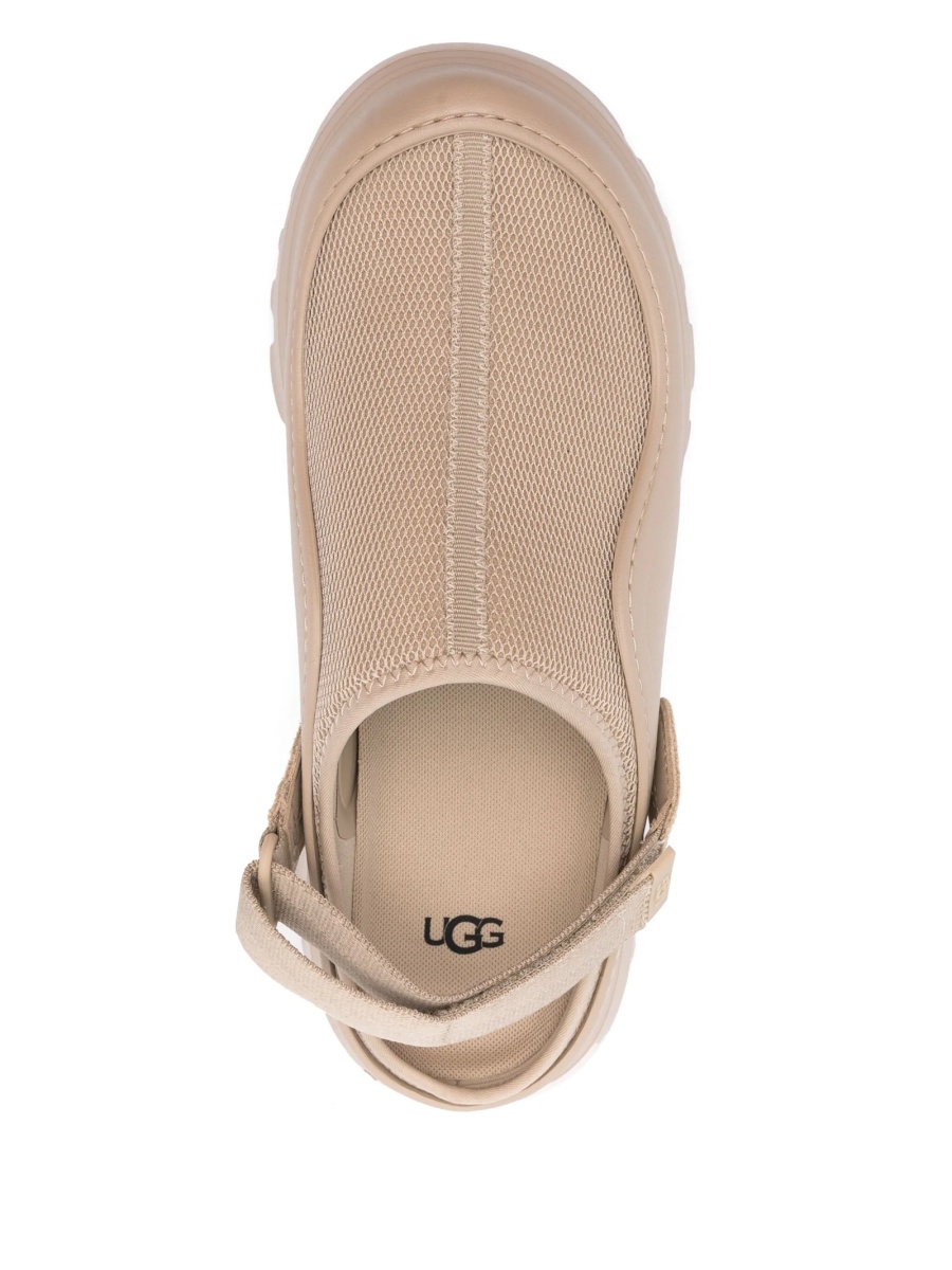 Papuci UGG neutri din poliuretan si material textil - Img 4