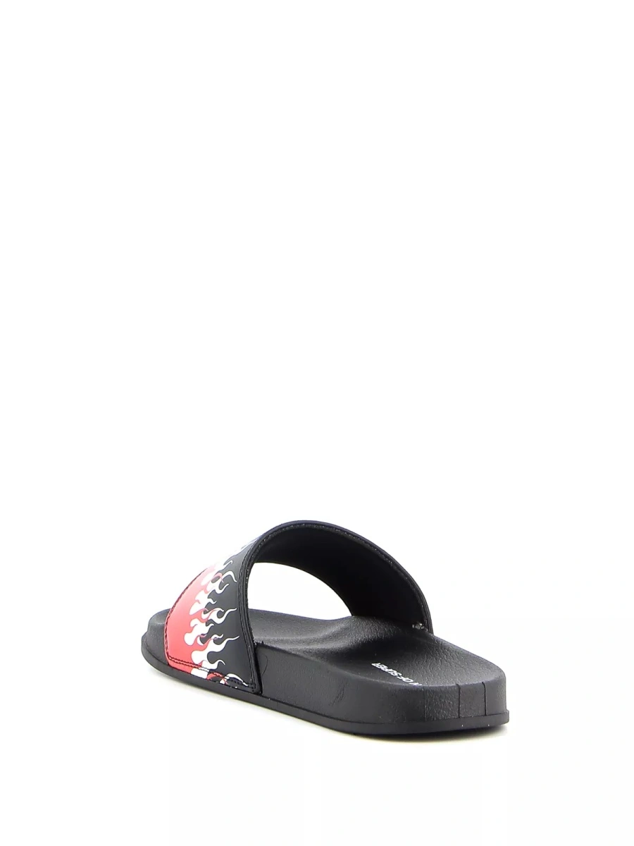 Papuci Vision of Super Slipper SLIDERFLAMES BLACK - Img 4