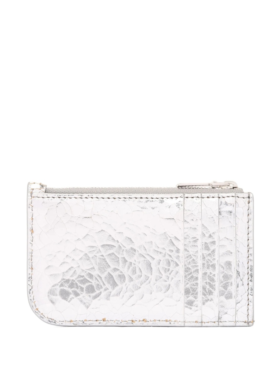 Portofel Alexander McQueen gri din piele - Img 2