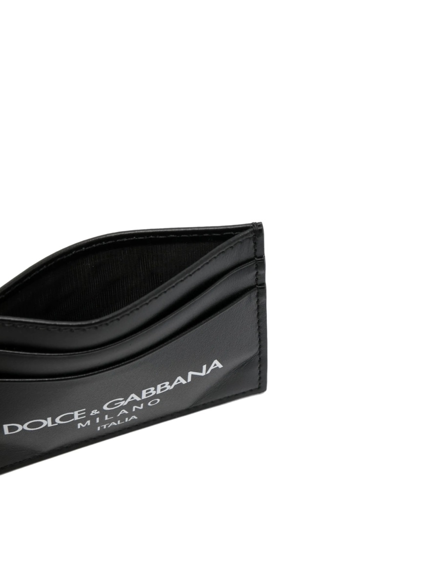 Portofel Dolce &amp; Gabbana negru din piele - Img 3