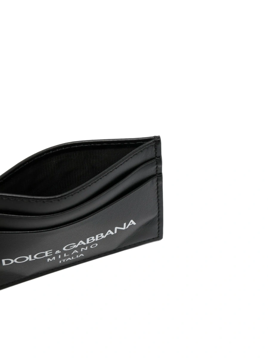 Portofel Dolce &amp; Gabbana negru din piele - Img 3