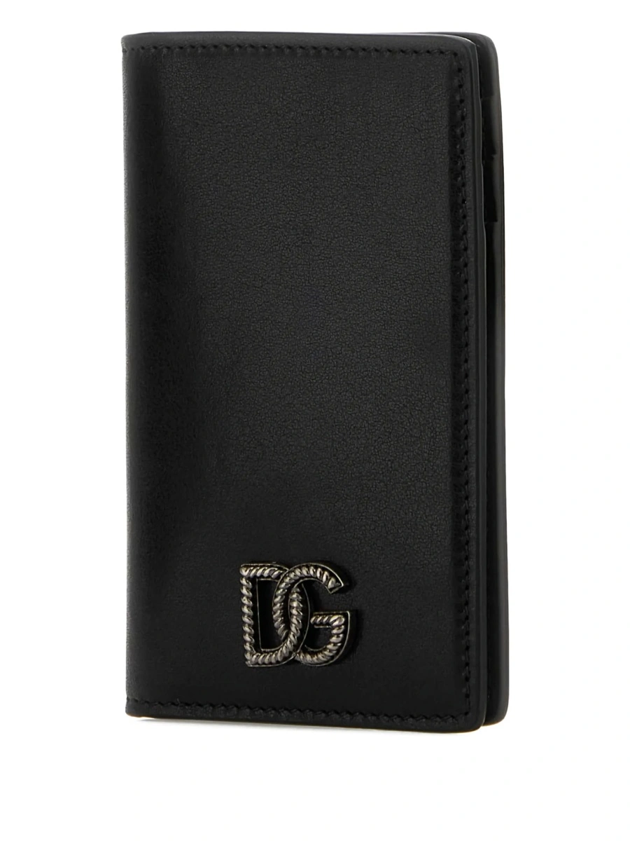 Portofel Dolce &amp; Gabbana negru din piele - Img 2