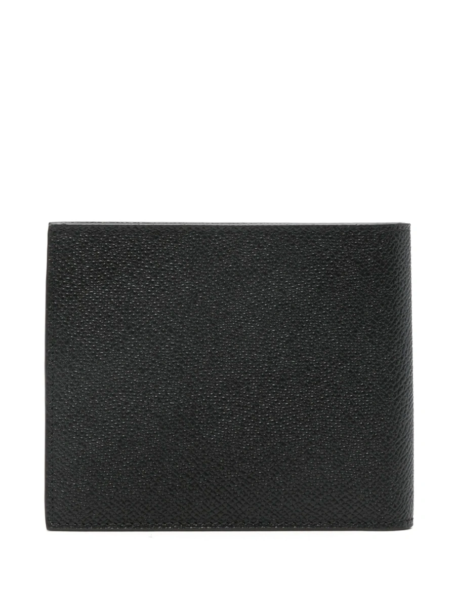 Portofel Ferragamo gancini negru din piele - Img 2