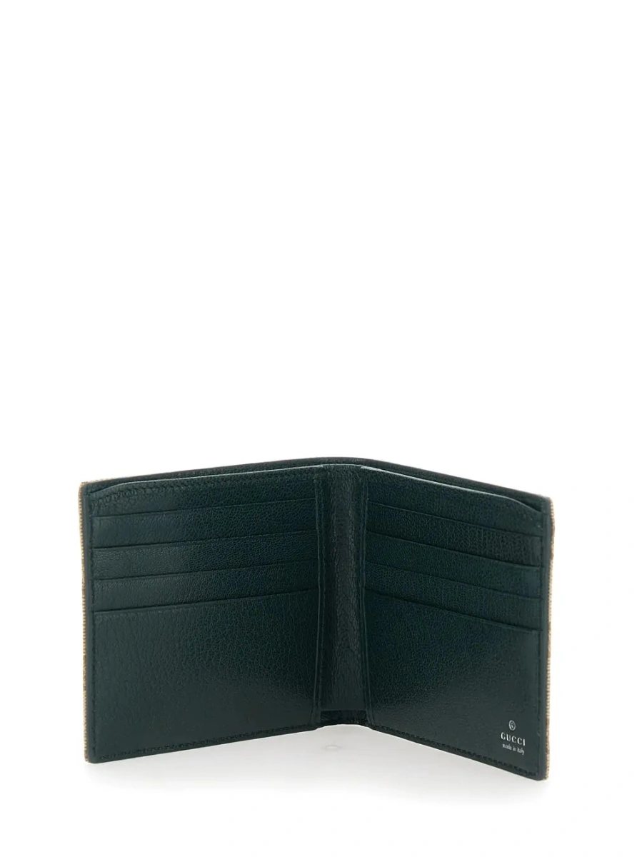 Portofel Gucci bej din canvas GG - Img 3