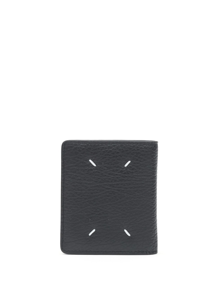 Portofel Maison Margiela negru din piele - Img 2