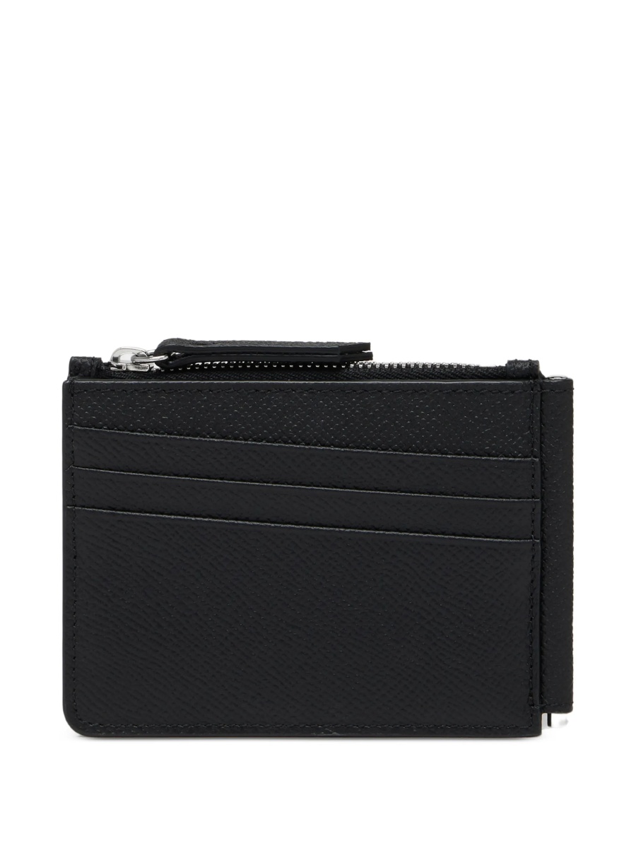 Portofel Maison Margiela negru din piele - Img 2