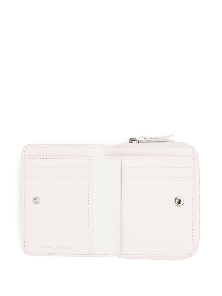 Portofel Marc Jacobs alb din piele - Img 4