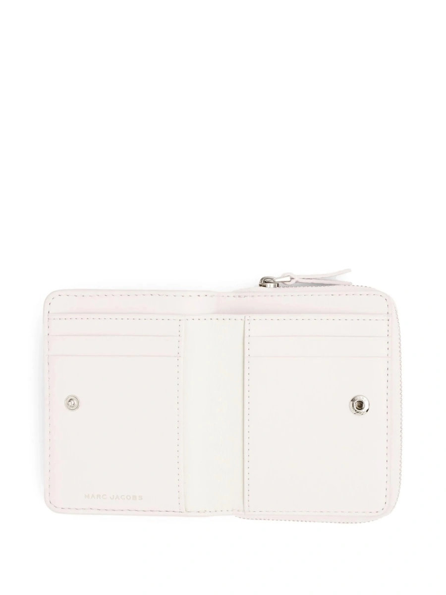 Portofel Marc Jacobs alb din piele - Img 4