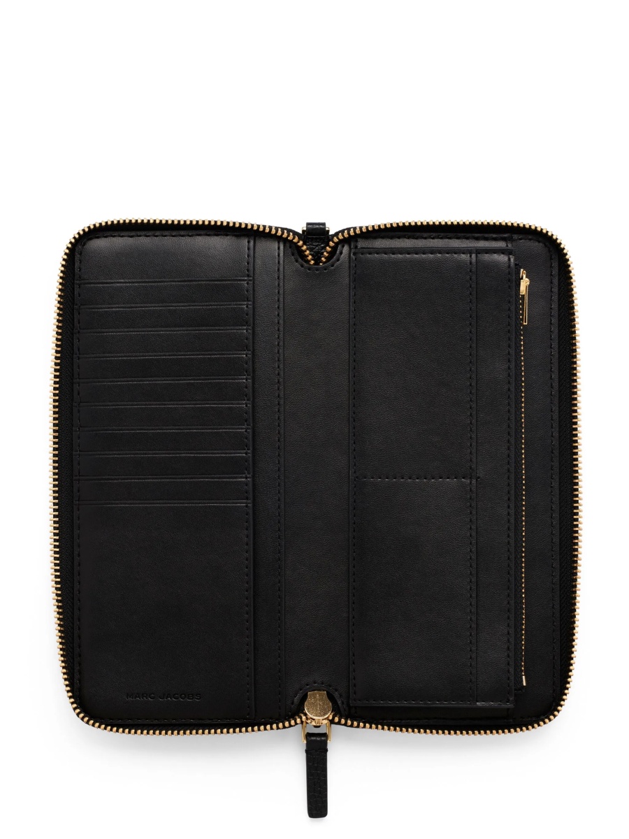 Portofel Marc Jacobs negru din piele - Img 3